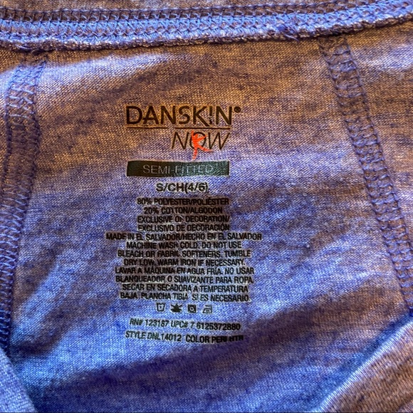 Danskin nit purple tee-shirt - Picture 2 of 6